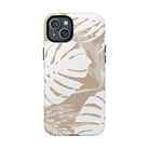 Exotic Monstera Magnetic Case for iPhone Phone Case The Local Banyan iPhone 15 Plus Glossy