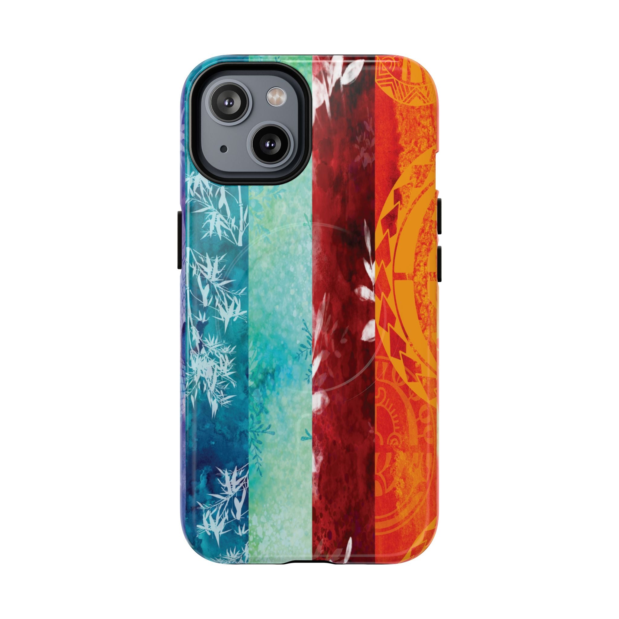 Island Vibes Magnetic Tough Case for iPhone Phone Case The Local Banyan iPhone 14 Glossy