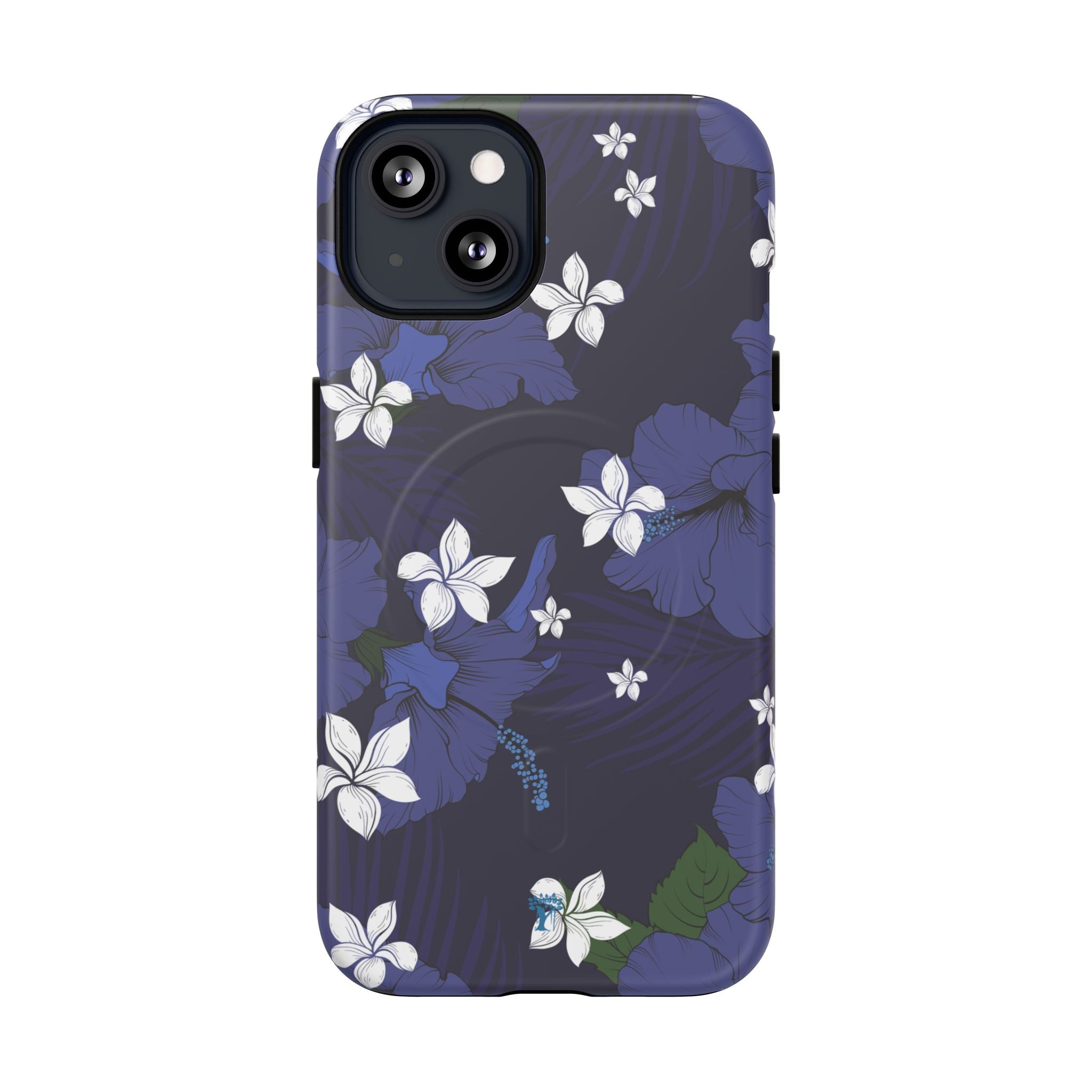 Vintage Blue Magnetic Tough Case for iPhone iPhone 13 Matte The Local Banyan
