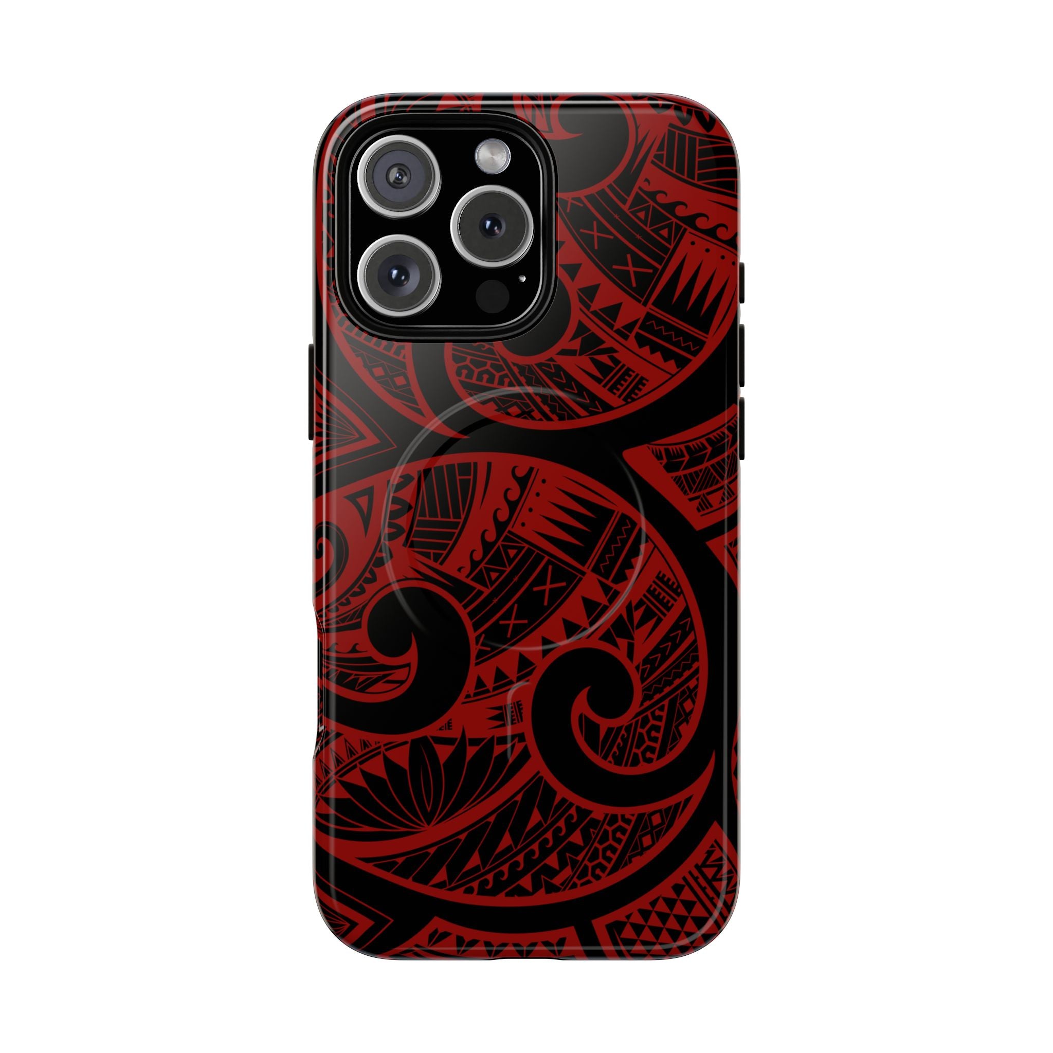 Island Tribal Magnetic Case for iPhone Phone Case The Local Banyan iPhone 16 Pro Max Glossy