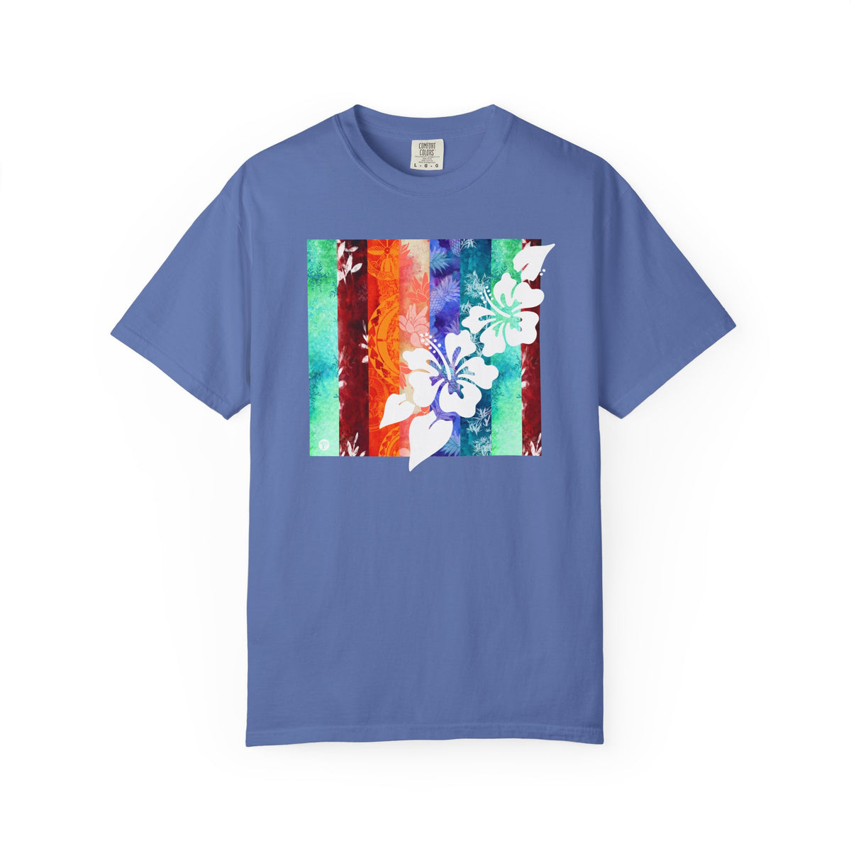 Tropical Vibes Soft Style Tee Mystic Blue S The Local Banyan