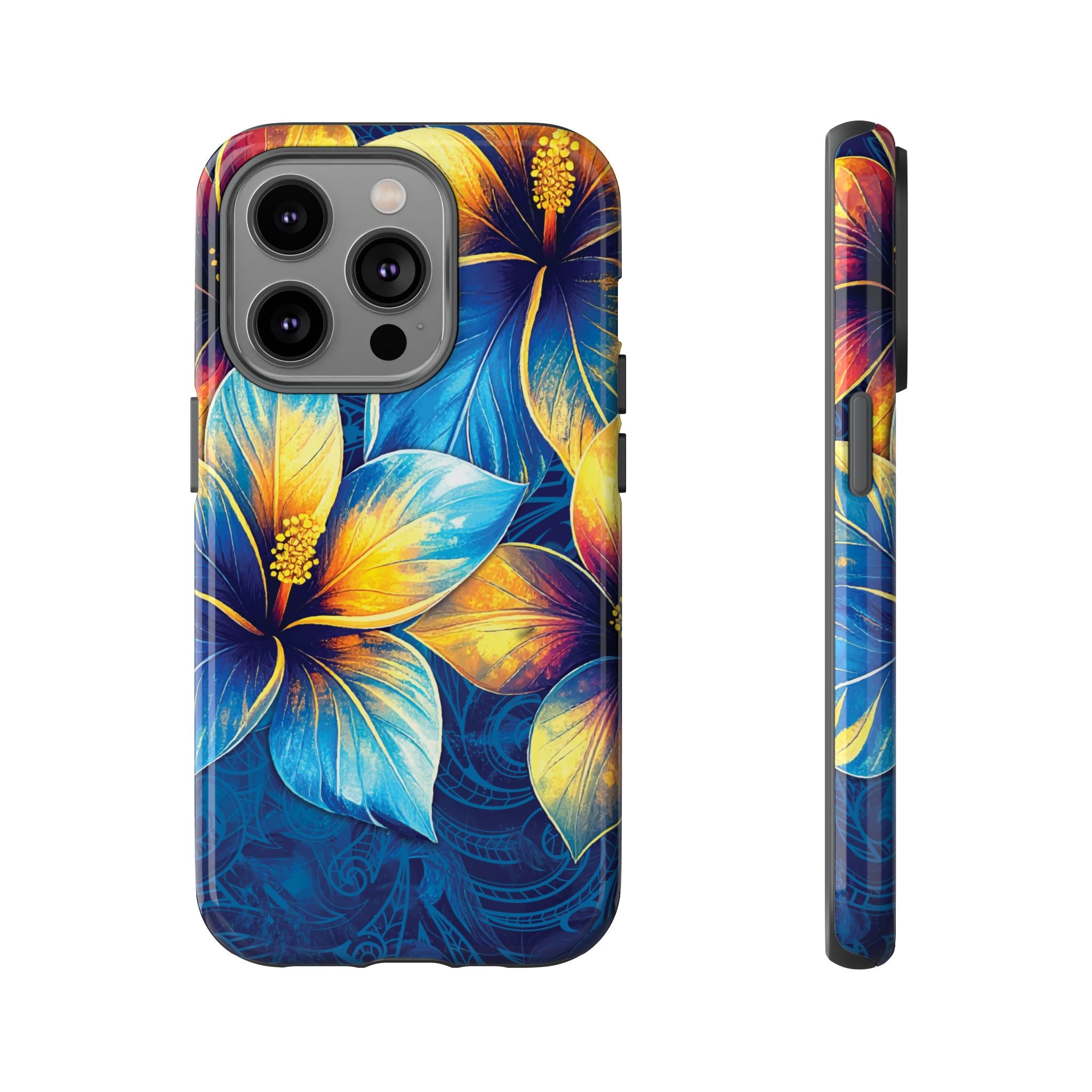 Pua La Tough Case for iPhone Phone Case The Local Banyan iPhone 14 Pro Glossy