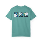 Coastal Bloom Garment Dyed Tee Red S The Local Banyan