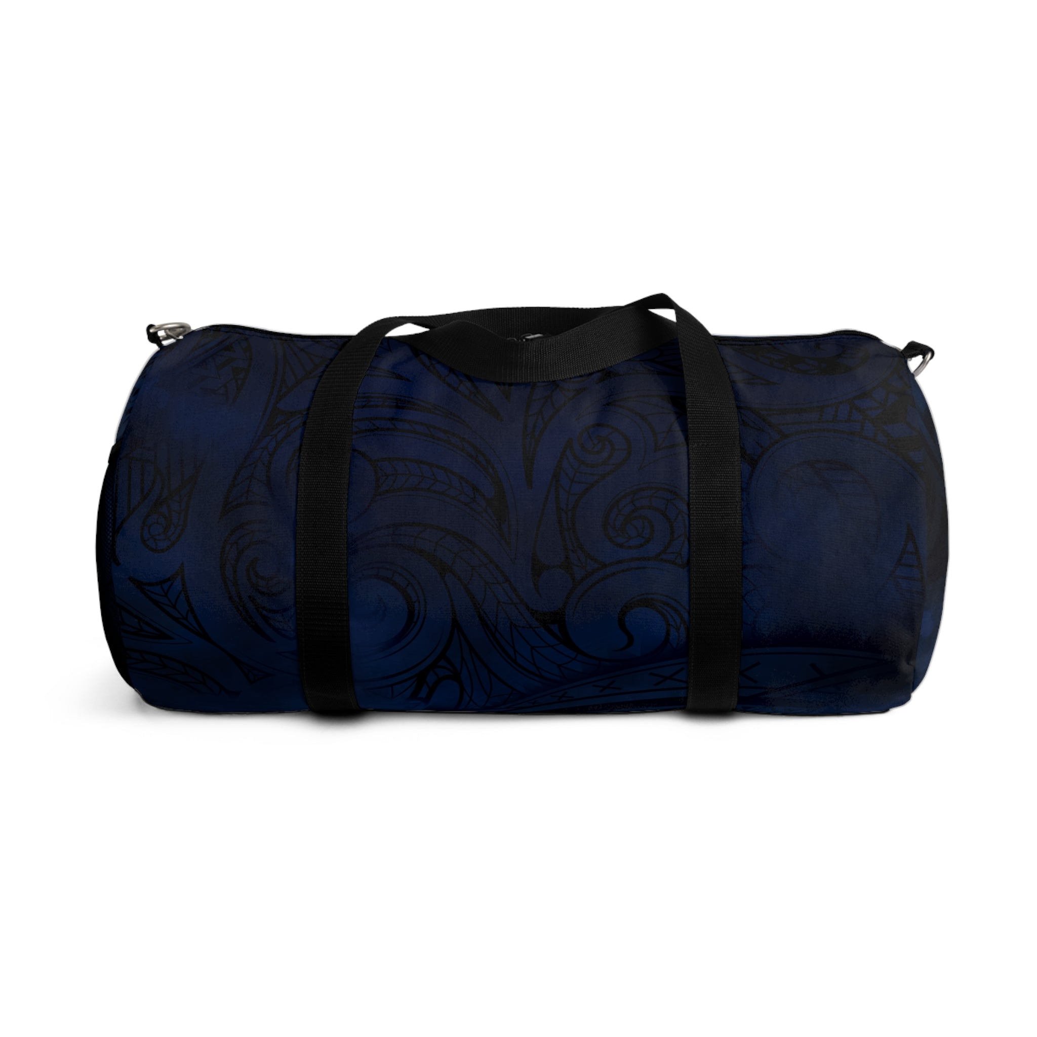 Midnight Essence Barrel Duffel Bag Bags Printify