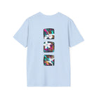 Pineapple Blossom Triad Soft Style Tee T-Shirt Light Blue S