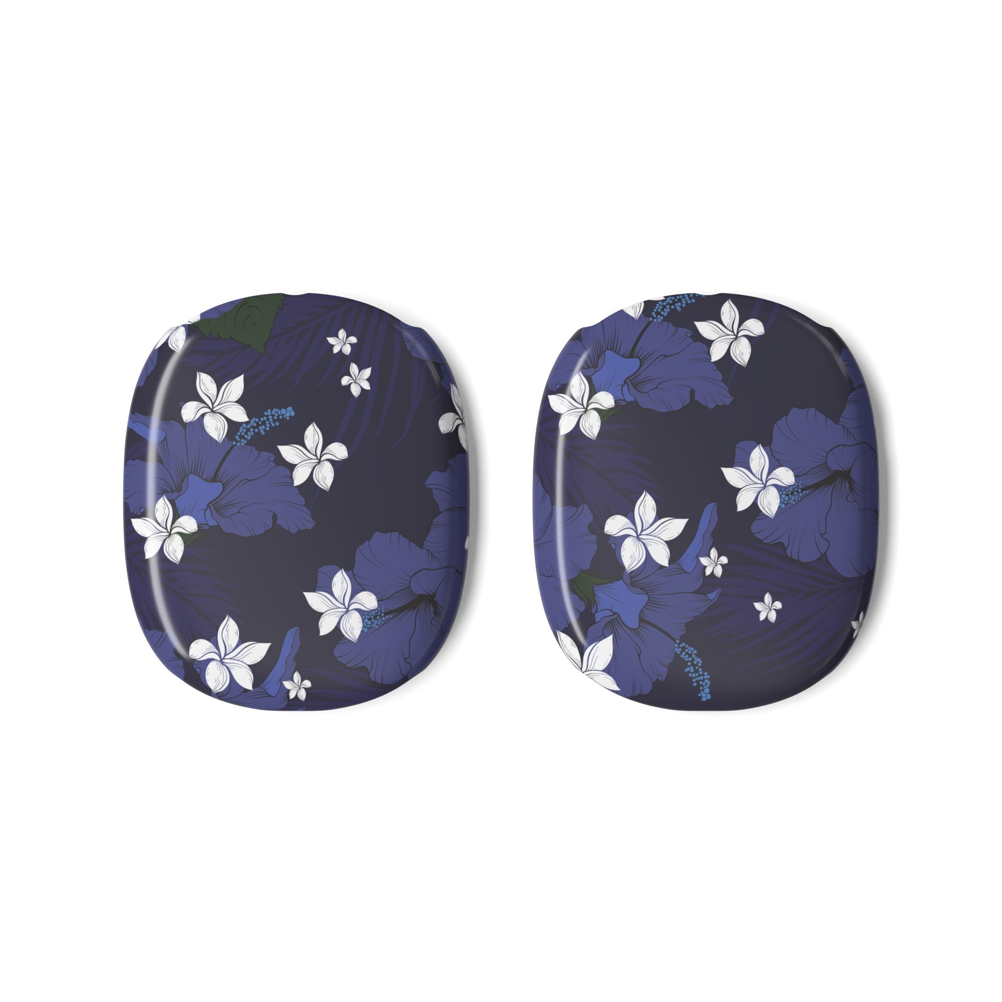 Vintage Blue AirPod Max Protective Case Cover Headphone Accessories The Local Banyan Glossy AirPods Max White