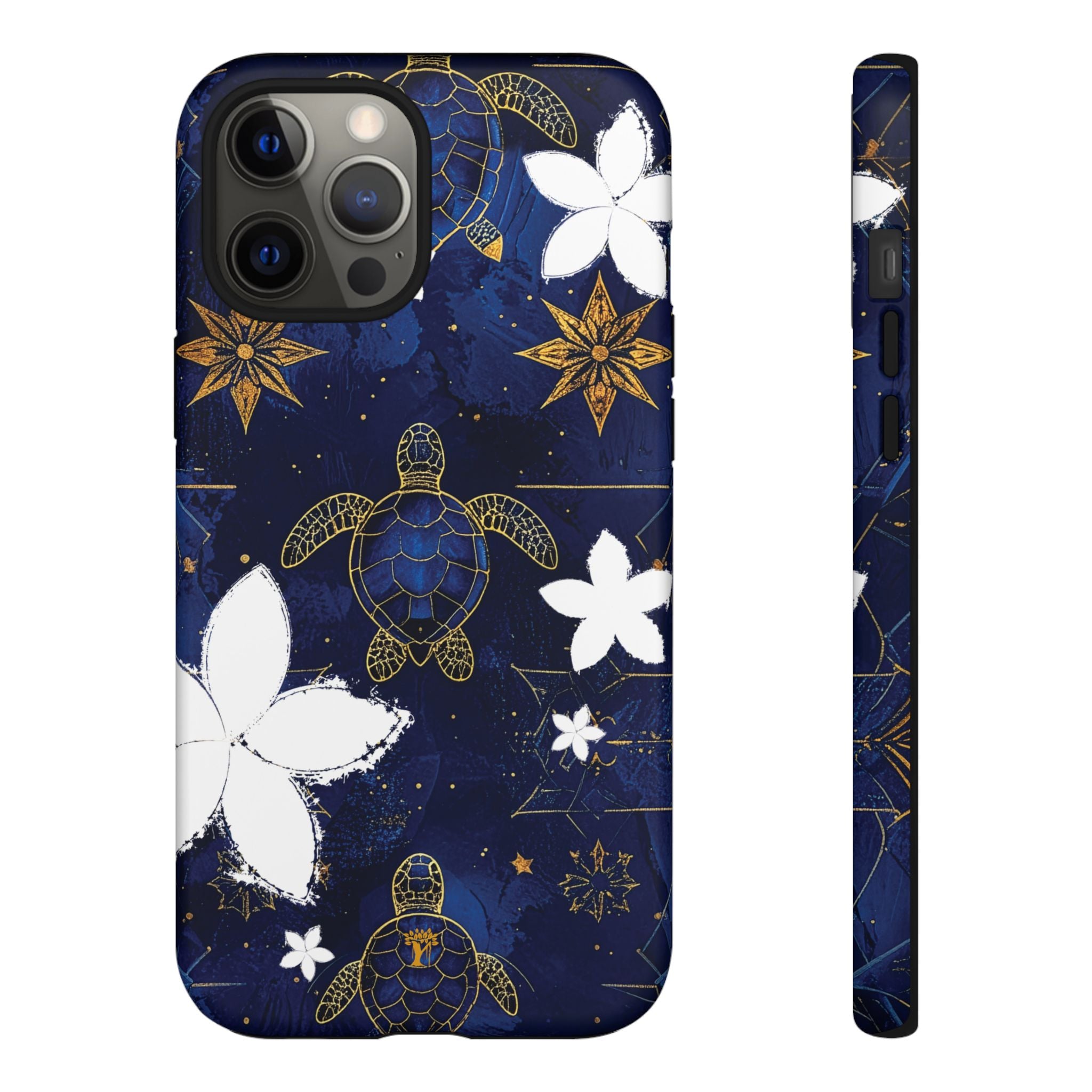 Tapa Hoku Honu Tough Case for iPhone iPhone 12 Pro Max Matte The Local Banyan