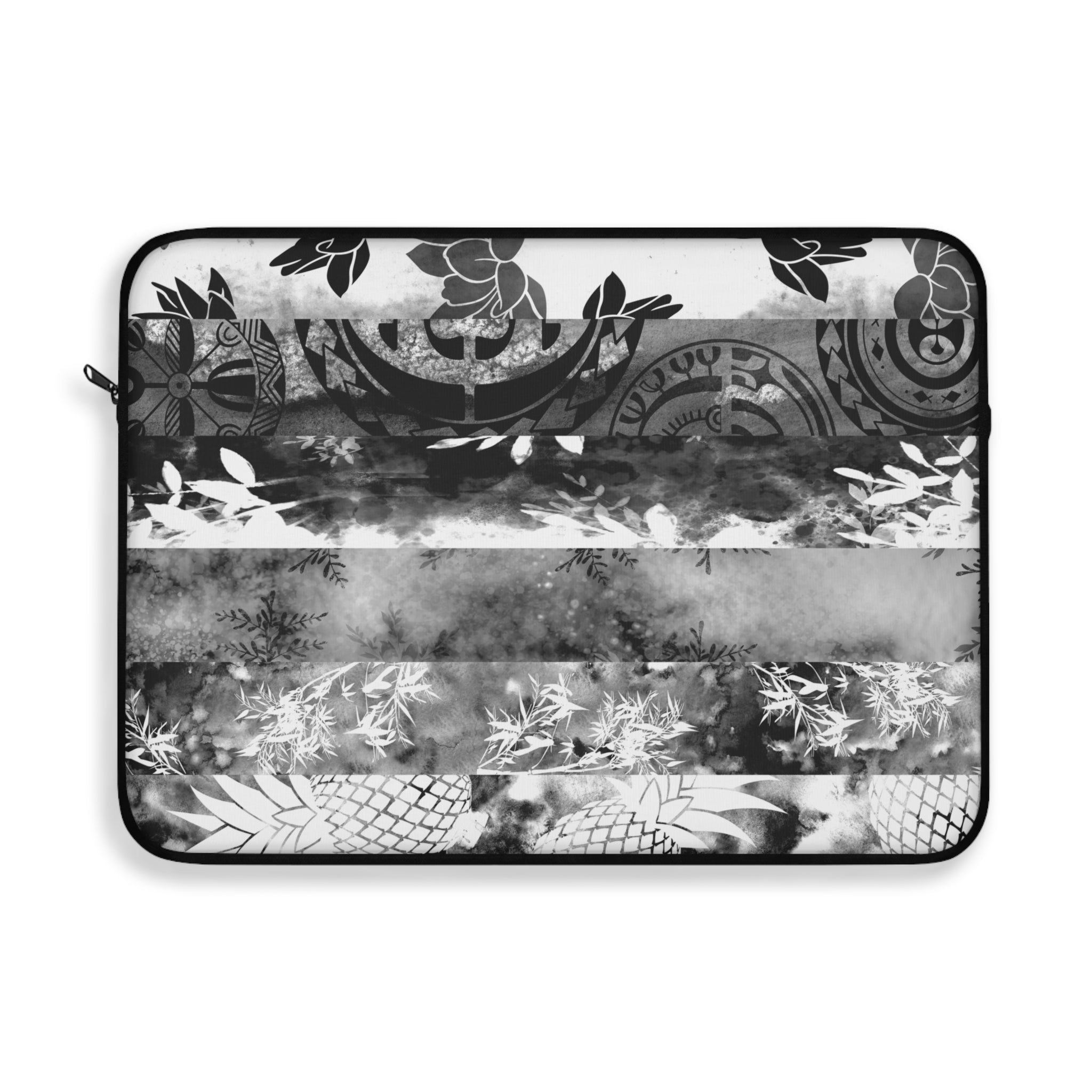 Monochrome Oasis Laptop Sleeve Laptop Sleeve The Local Banyan 15"