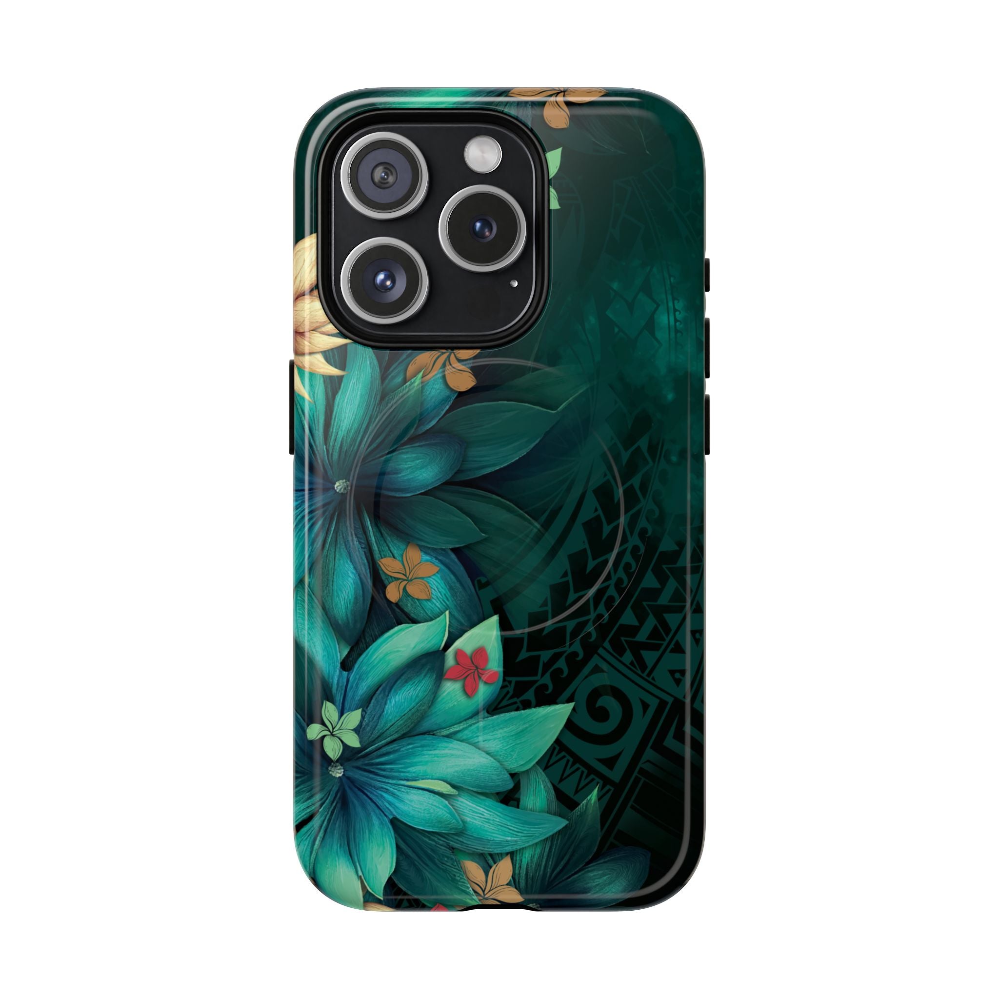 Aloha Whispers Magnetic Case for iPhone Phone Case The Local Banyan iPhone 15 Pro Glossy