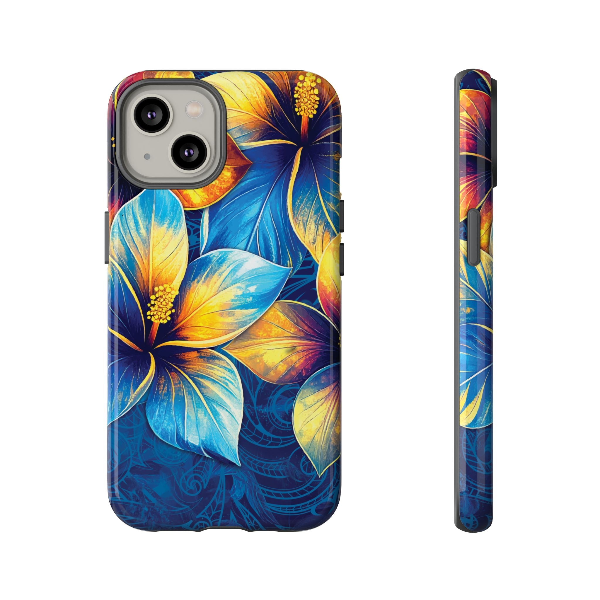Pua La Tough Case for iPhone Phone Case The Local Banyan iPhone 14 Glossy