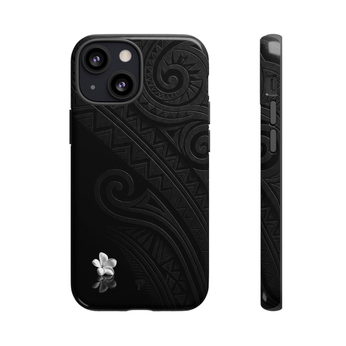 Plumeria Aka Tough Case for iPhone iPhone 13 Mini Glossy The Local Banyan