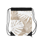 Exotic Monstera Drawstring Cinch Bag Backpack The Local Banyan