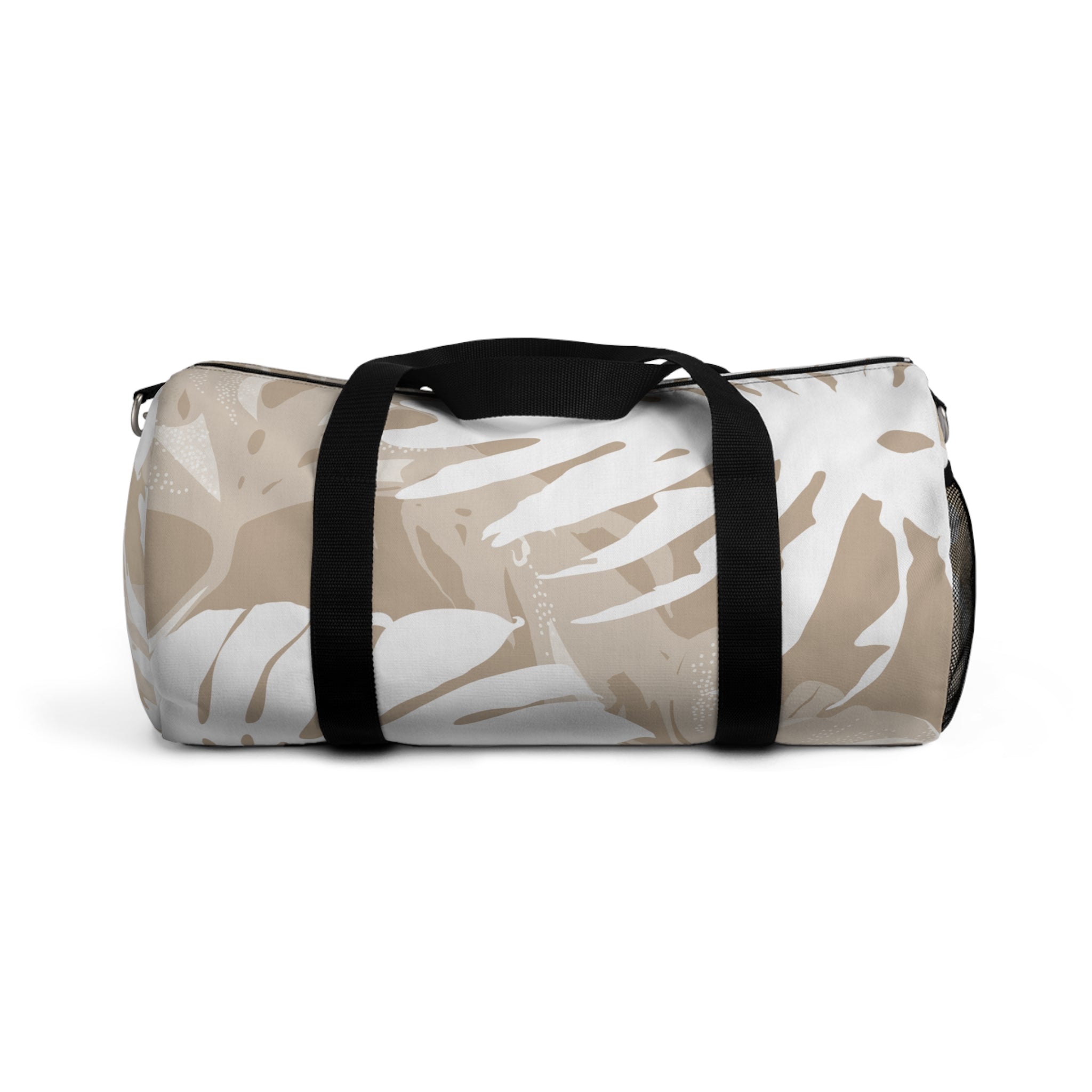 Exotic Monstera Barrel Duffel Bag Duffels The Local Banyan Small