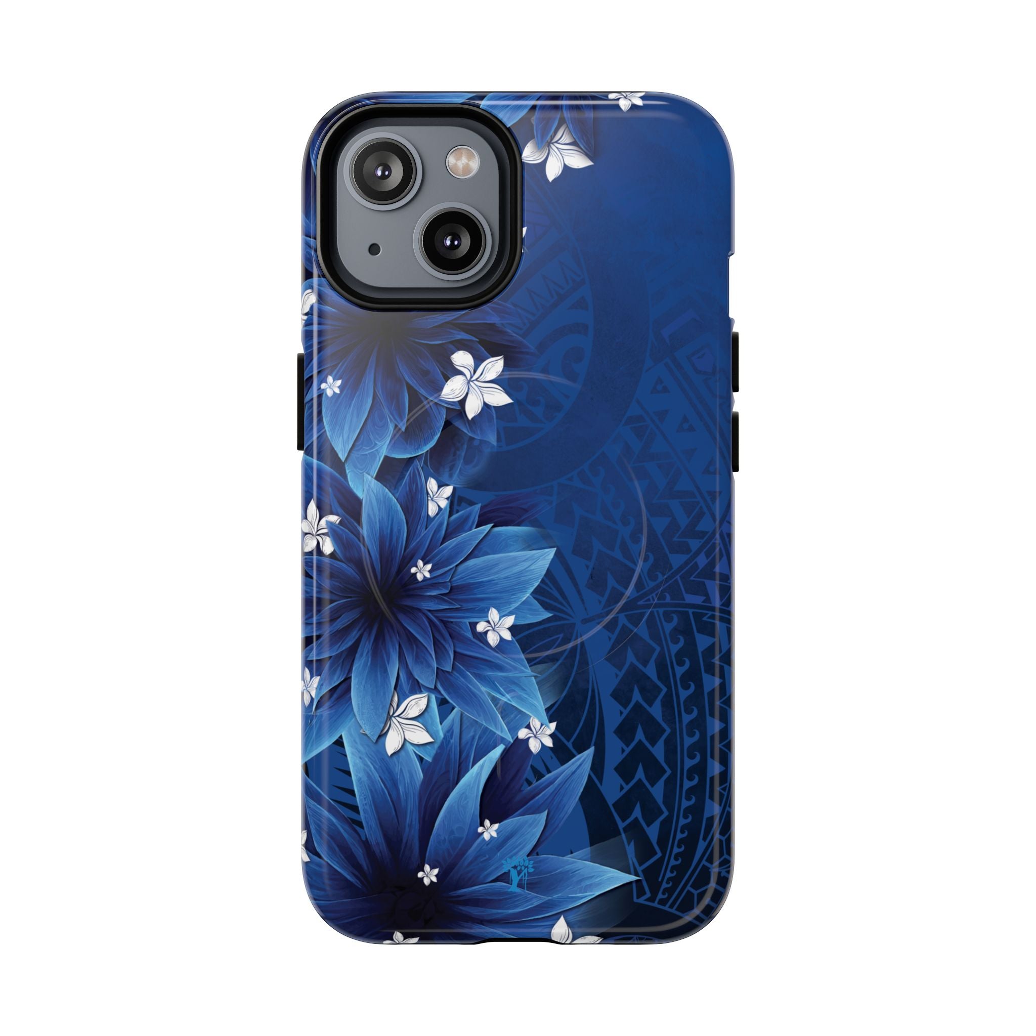 Hoku Pua Magnetic Case for iPhone iPhone 14 Glossy The Local Banyan