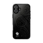 Plumeria Aka Magnetic Case for iPhone iPhone 16 Plus Glossy The Local Banyan