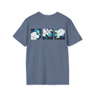 Coastal Bloom Soft Style Tee T-Shirt The Local Banyan Heather Indigo S