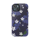 Vintage Blue Magnetic Tough Case for iPhone Phone Case The Local Banyan iPhone 15 Plus Glossy