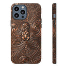 Paa Guardian Tough iPhone Case Side View - Dual Layer Drop Protection Hawaiian Phone Case - The Local Banyan