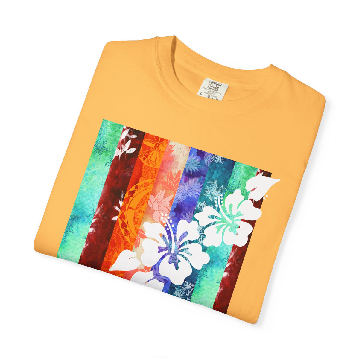Tropical Vibes Soft Style Tee Red S The Local Banyan