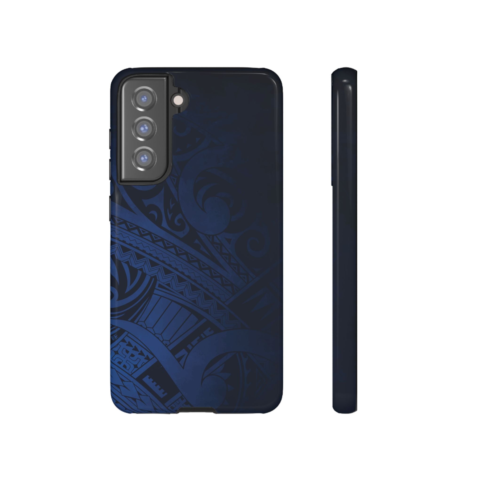 Midnight Essence Tough Case for Samsung Galaxy Phone Case The Local Banyan Samsung Galaxy S21 FE Glossy