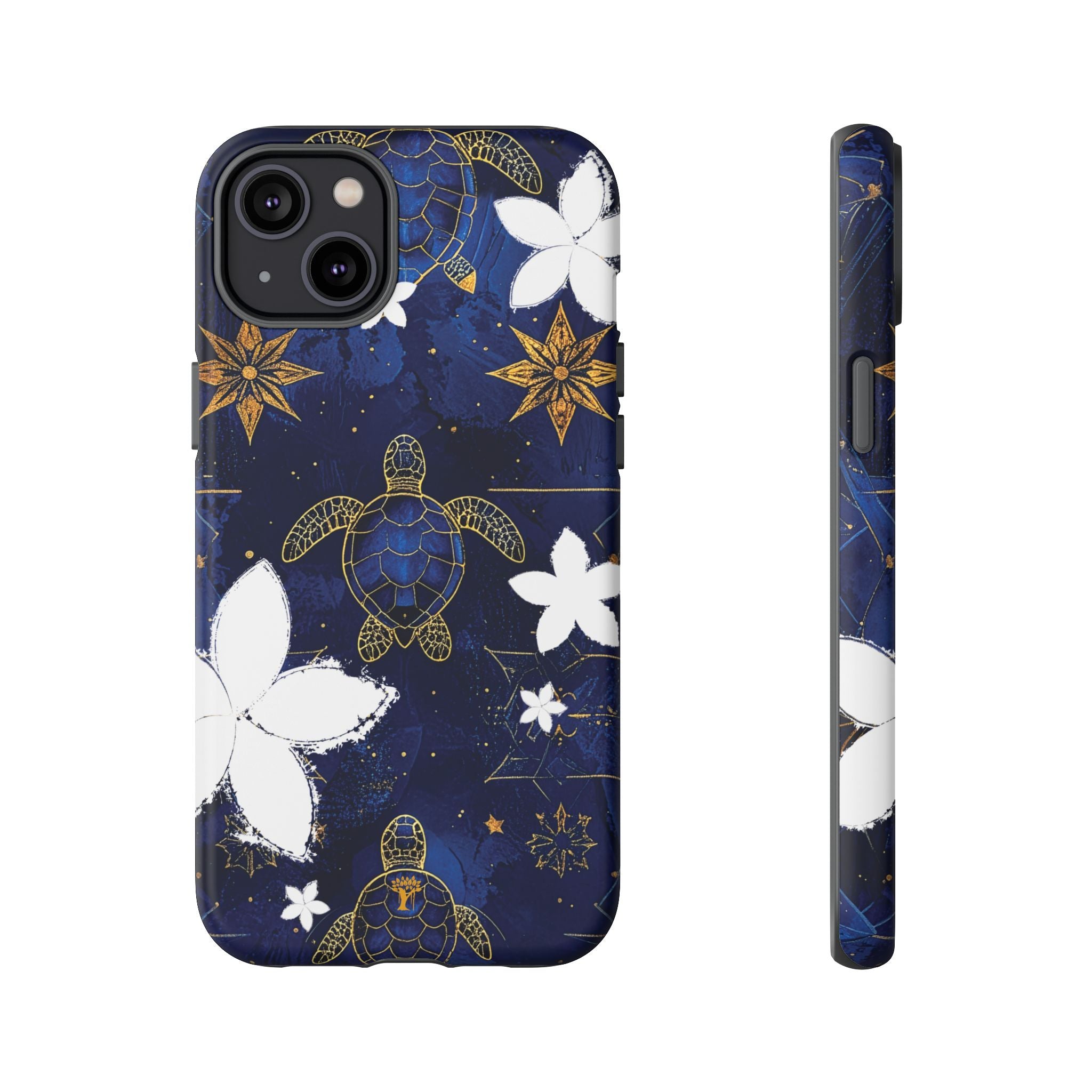 Tapa Hoku Honu Tough Case for iPhone iPhone 14 Plus Matte The Local Banyan
