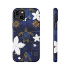 Tapa Hoku Honu Tough Case for iPhone iPhone 14 Plus Matte The Local Banyan