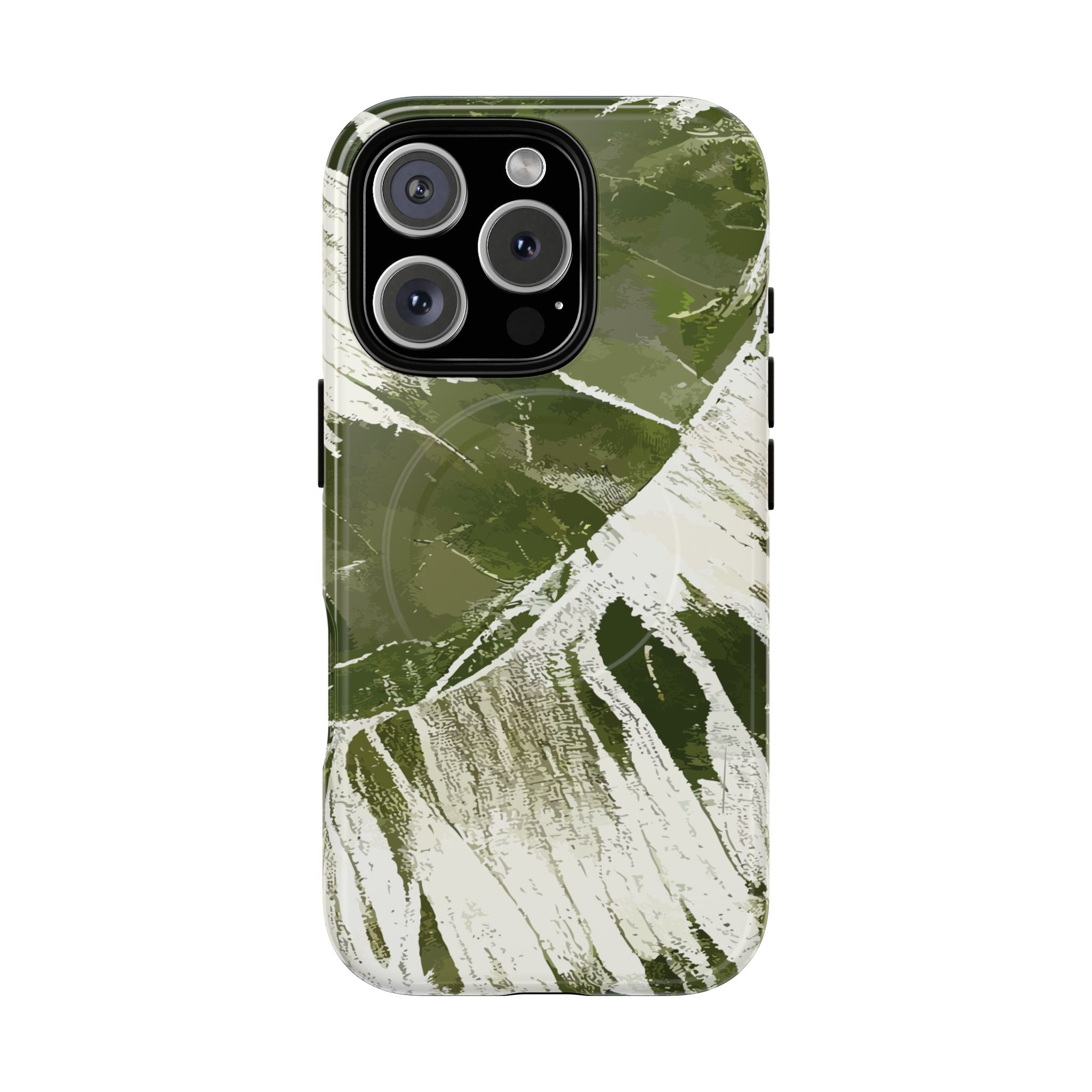 Island Breeze MagSafe Compatible Case for iPhone iPhone 16 Pro Glossy The Local Banyan