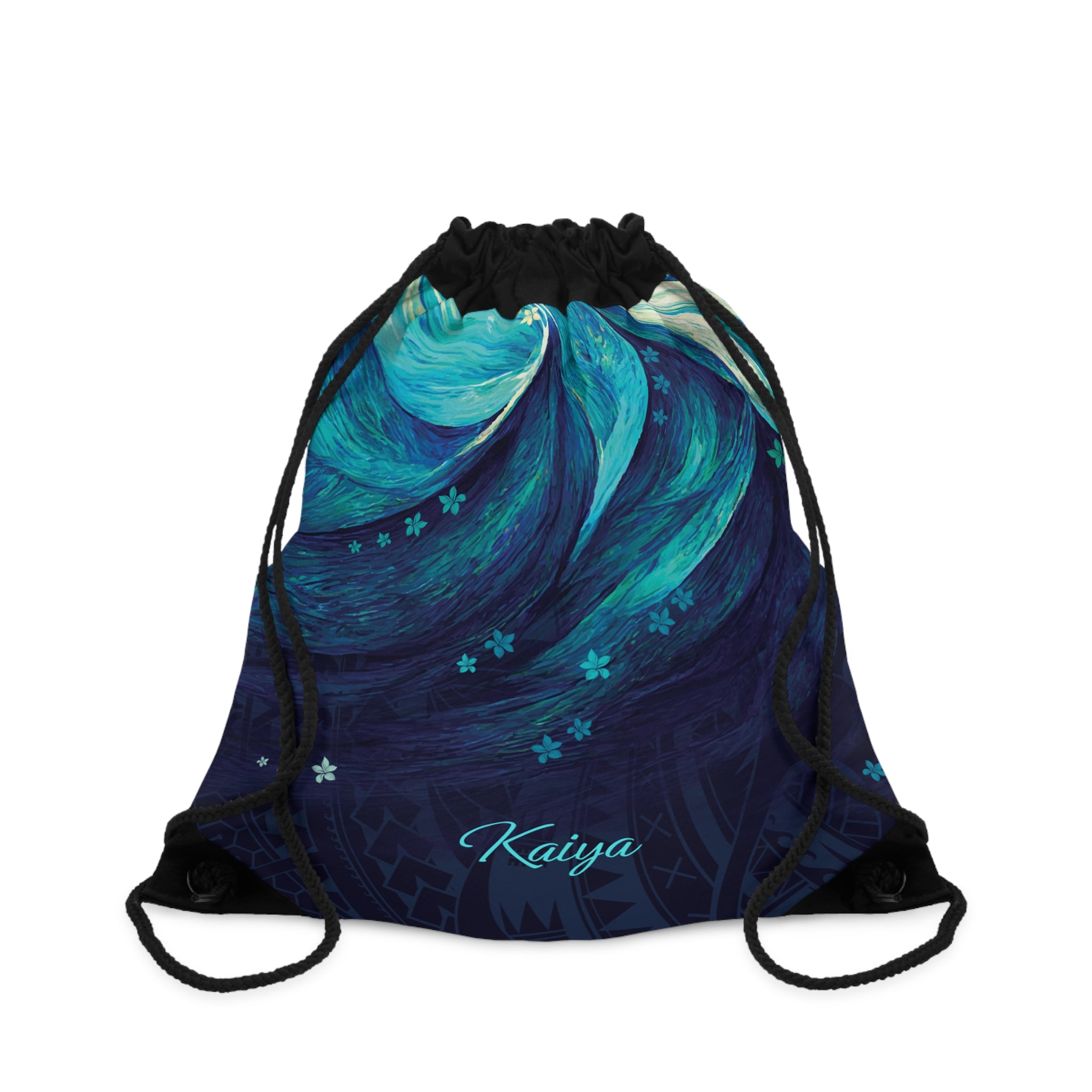 Eternal Mana Personalized Drawstring Cinch Bag Backpack The Local Banyan