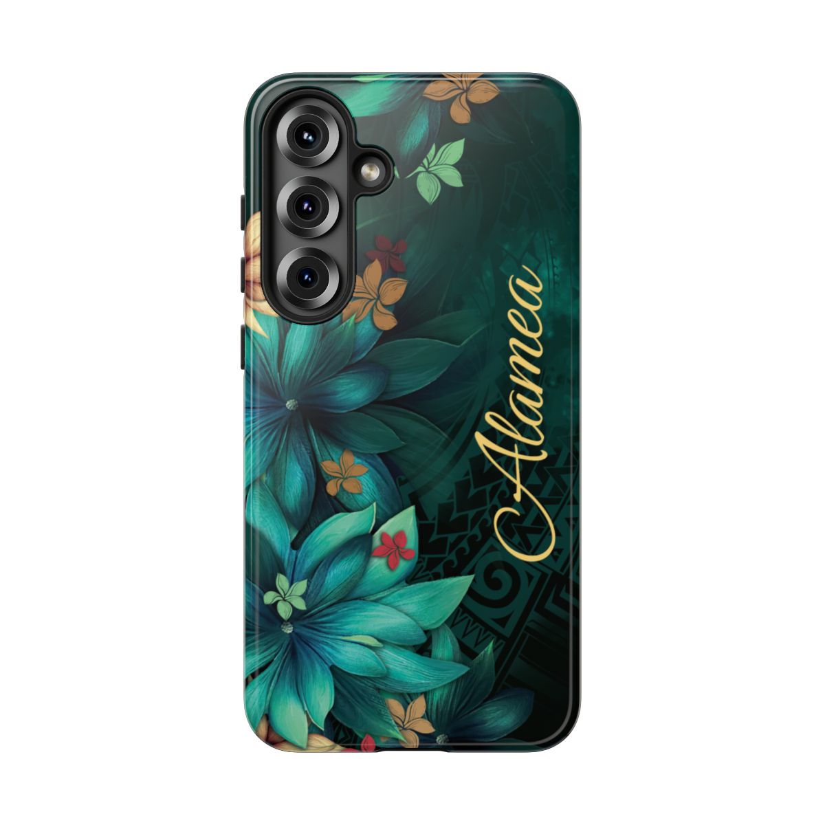 Aloha Whispers Personalized Tough Case for Samsung Galaxy Phone Case The Local Banyan Samsung Galaxy S25 Plus Glossy
