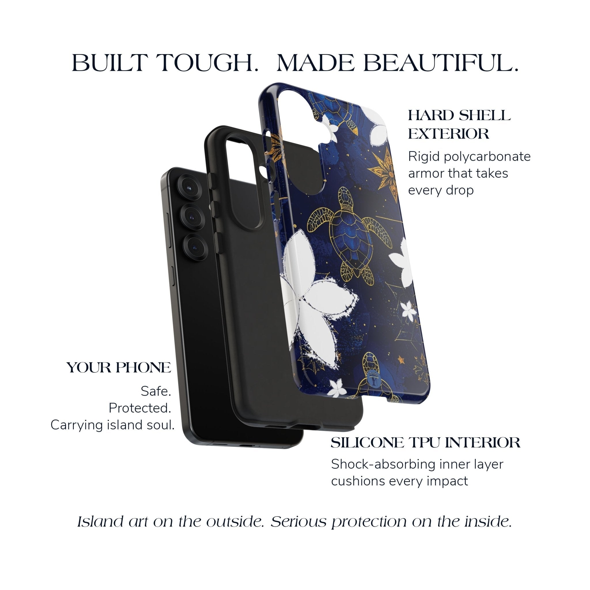 Tapa Hoku Honu Tough Case for Samsung Galaxy Samsung Galaxy S26 Ultra Glossy The Local Banyan