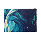 Eternal Mana Personalized Travel Pouch Pouches The Local Banyan Black zipper Small