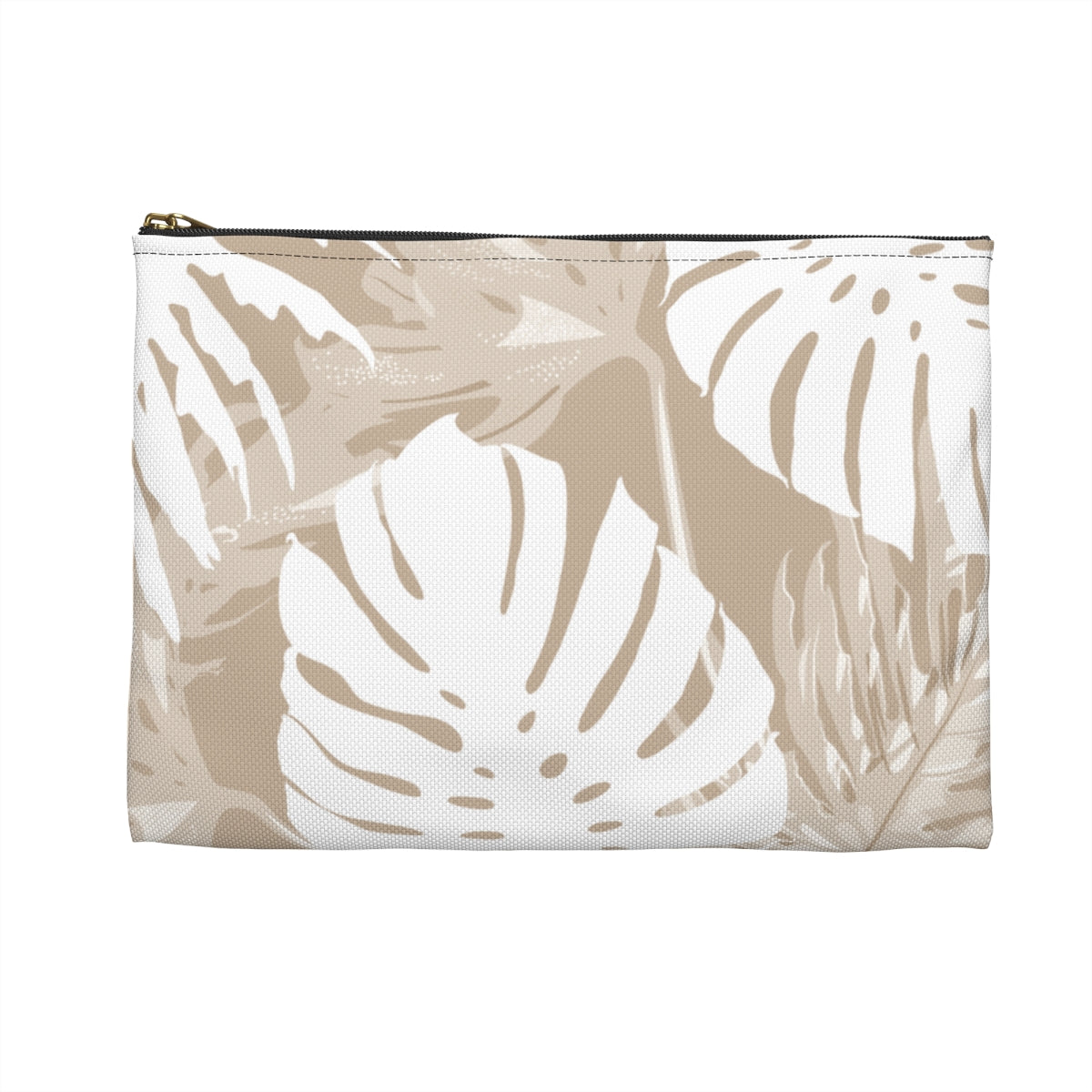Exotic Monstera Personalized Travel Pouch Pouches The Local Banyan