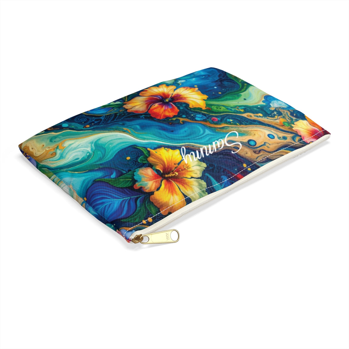 Aloalo Drift Personalized Travel Pouch Pouches The Local Banyan