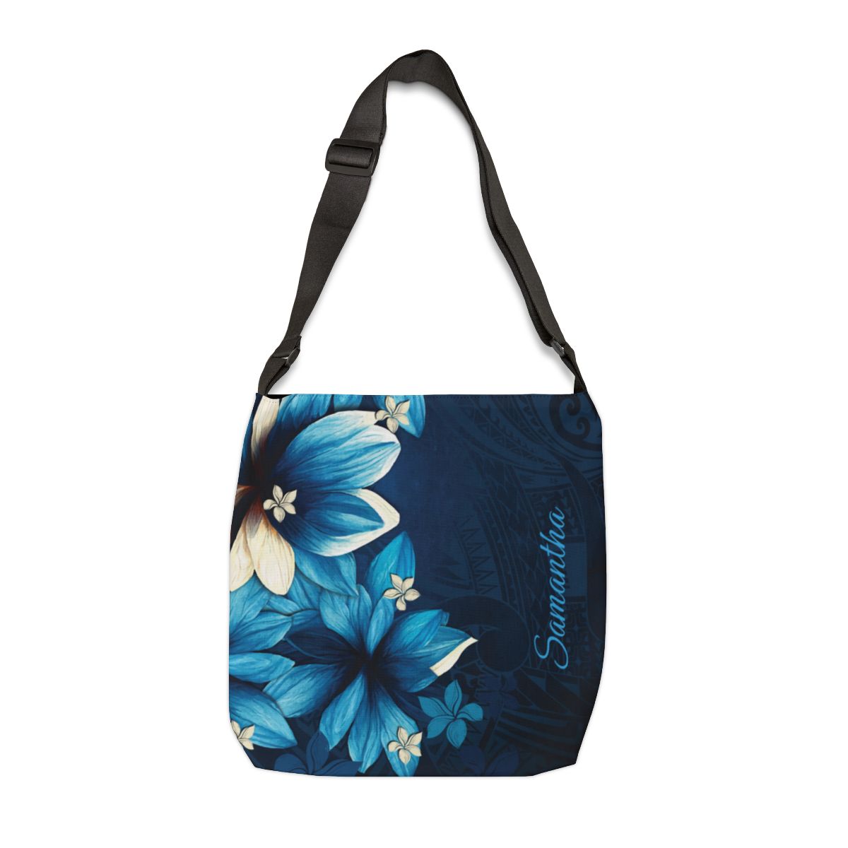 Leilani Nights Personalized Tote Bag with Adjustable Strap Totes The Local Banyan 18" × 18''