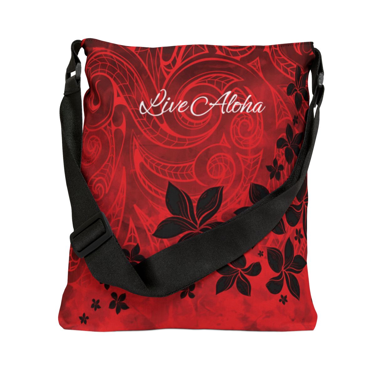 Keahi Pua Personalized Tote Bag with Adjustable Strap Totes The Local Banyan