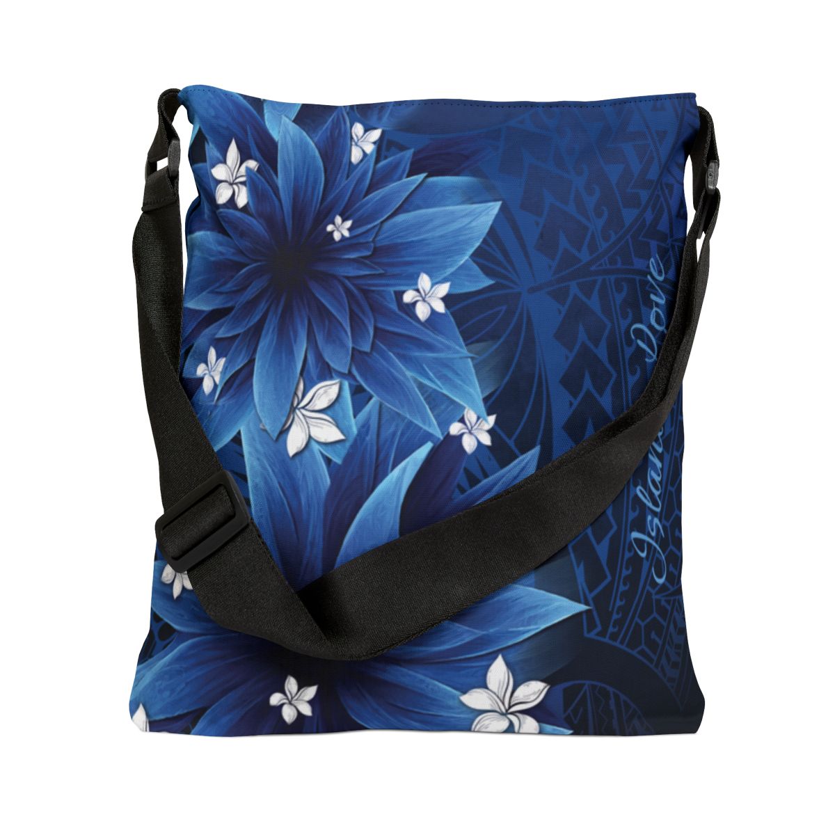 Hoku Pua Personalized Tote Bag with Adjustable Strap Totes The Local Banyan