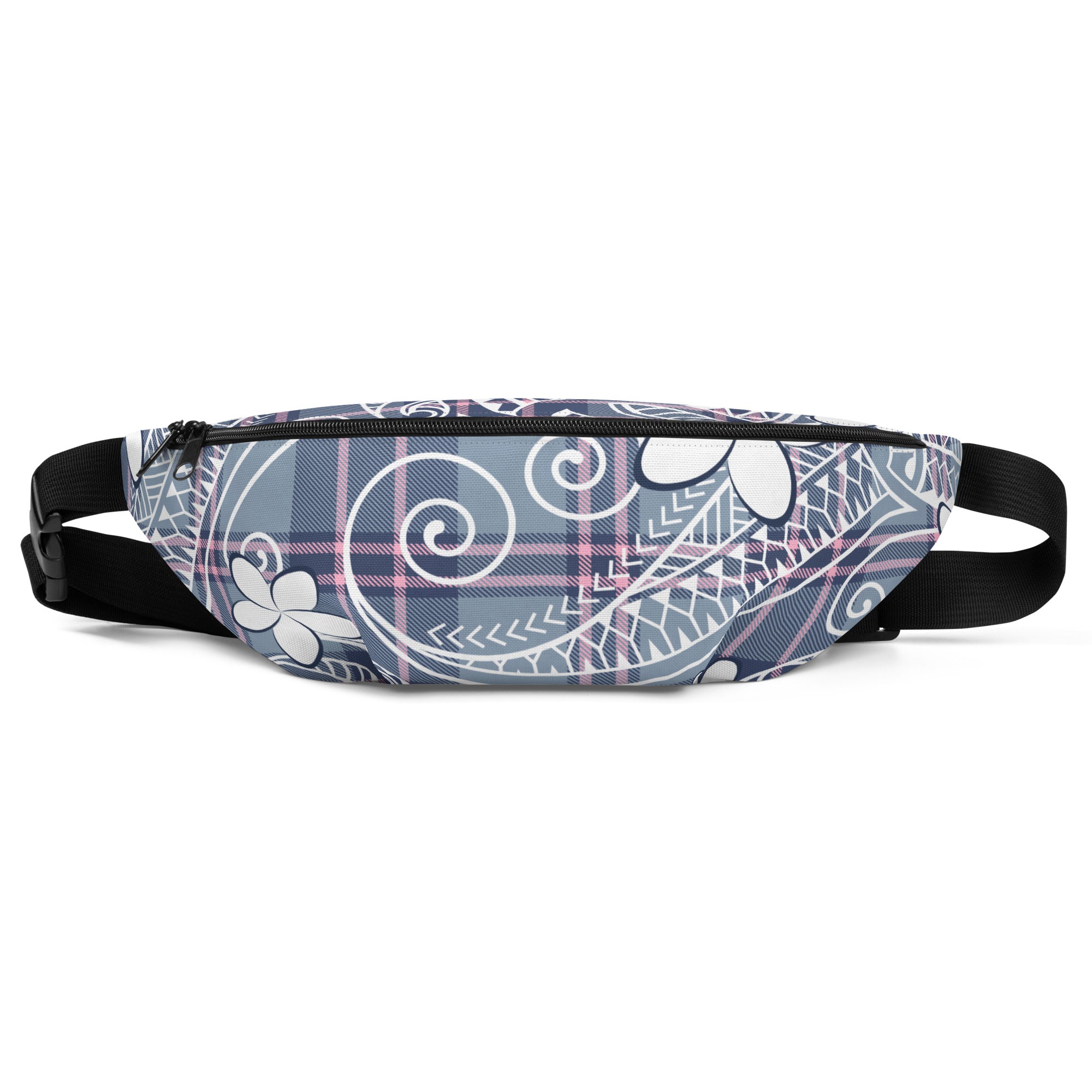 Plaid Plumeria Hip Bag Hip Bag The Local Banyan M/L