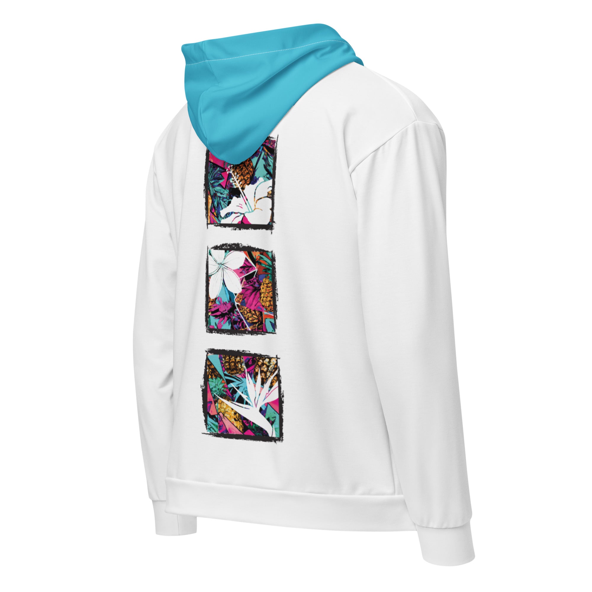 Pineapple Blossom Triad Zip Up Hoodie Zip Up Hoodie The Local Banyan