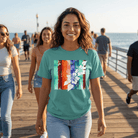 Tropical Vibes Soft Style Tee Red S The Local Banyan