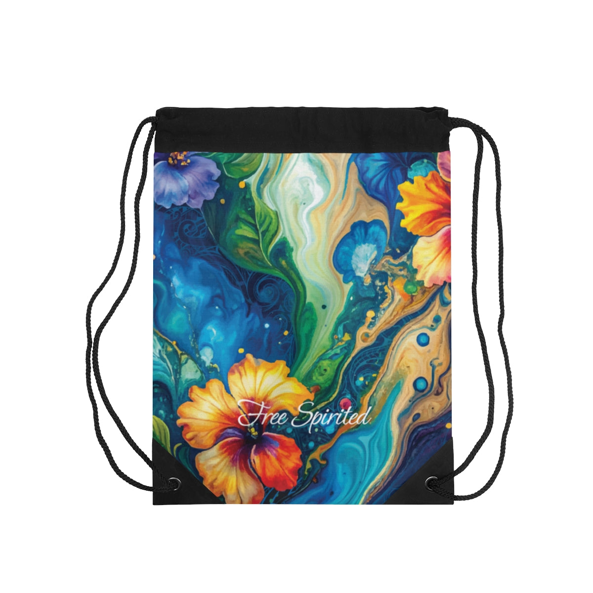 Aloalo Drift Personalized Drawstring Cinch Bag Backpack The Local Banyan Default Title