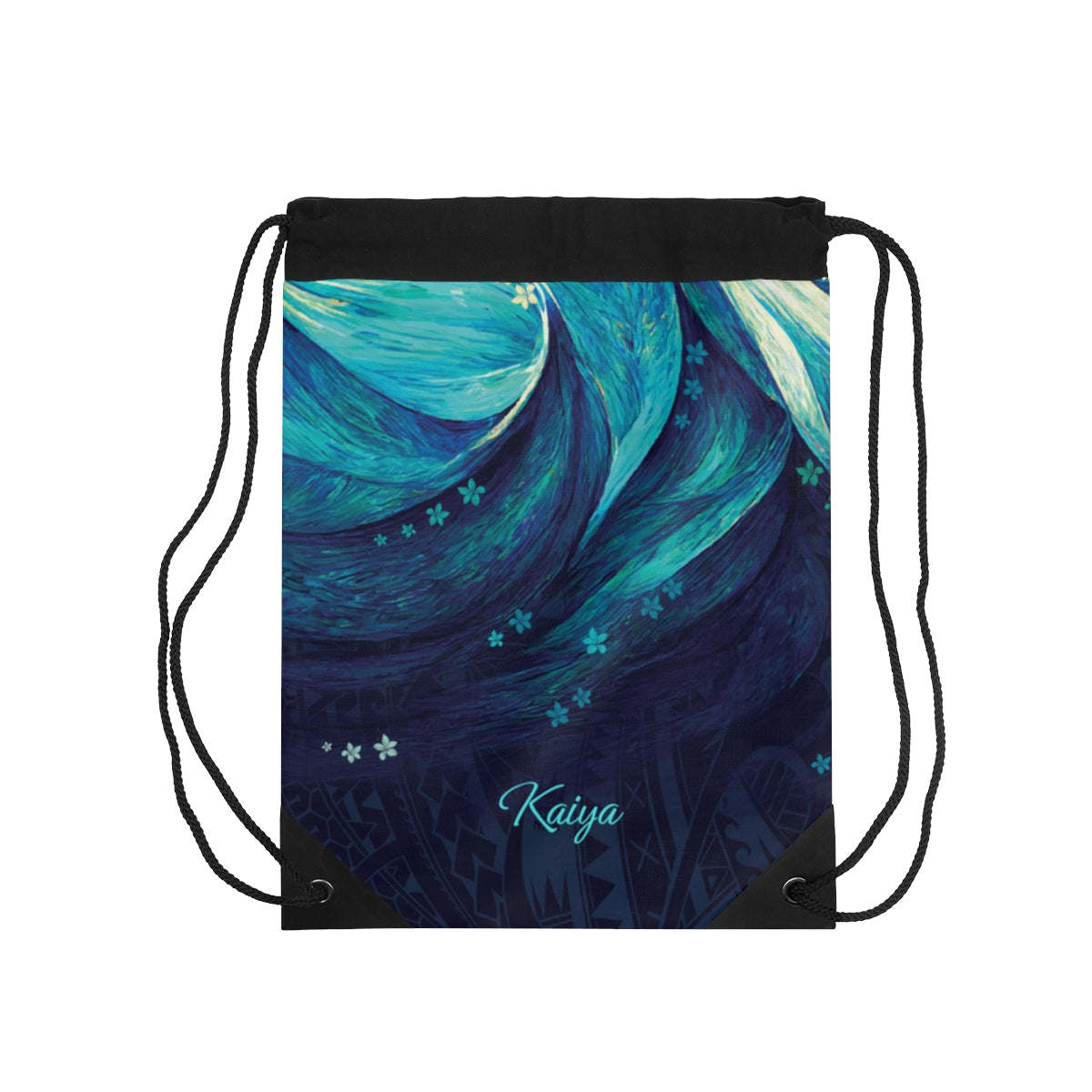 Eternal Mana Personalized Drawstring Cinch Bag Backpack The Local Banyan Default Title