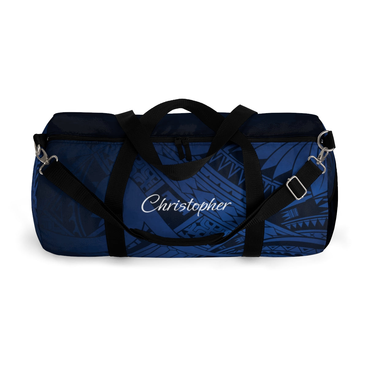 Midnight Essence Personalized Barrel Duffel Bag Duffels The Local Banyan