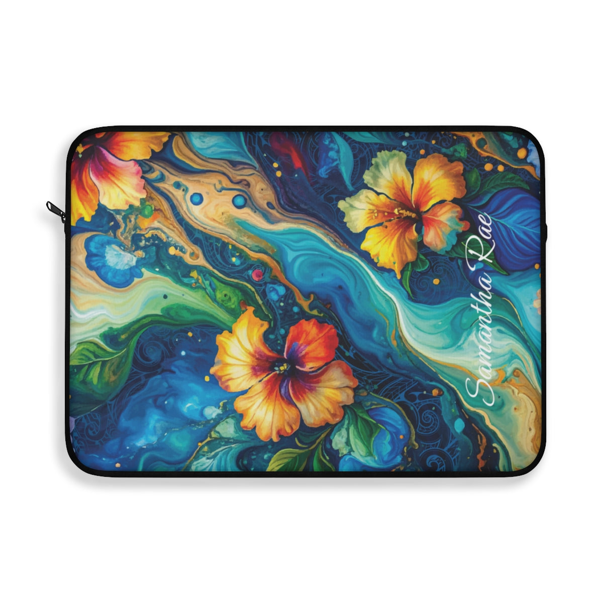 Aloalo Drift Personalized Laptop Sleeve Laptop Sleeve The Local Banyan 15"