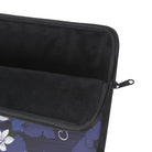 Vintage Blue Plumeria Personalized Laptop Sleeve Laptop Sleeve The Local Banyan