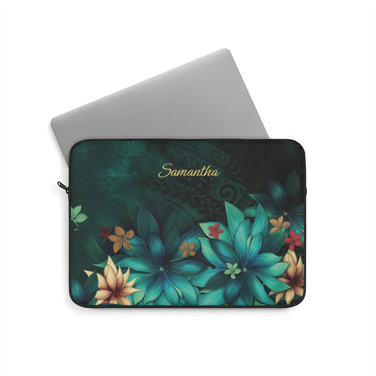 Aloha Whispers Personalized Laptop Sleeve Laptop Sleeve The Local Banyan