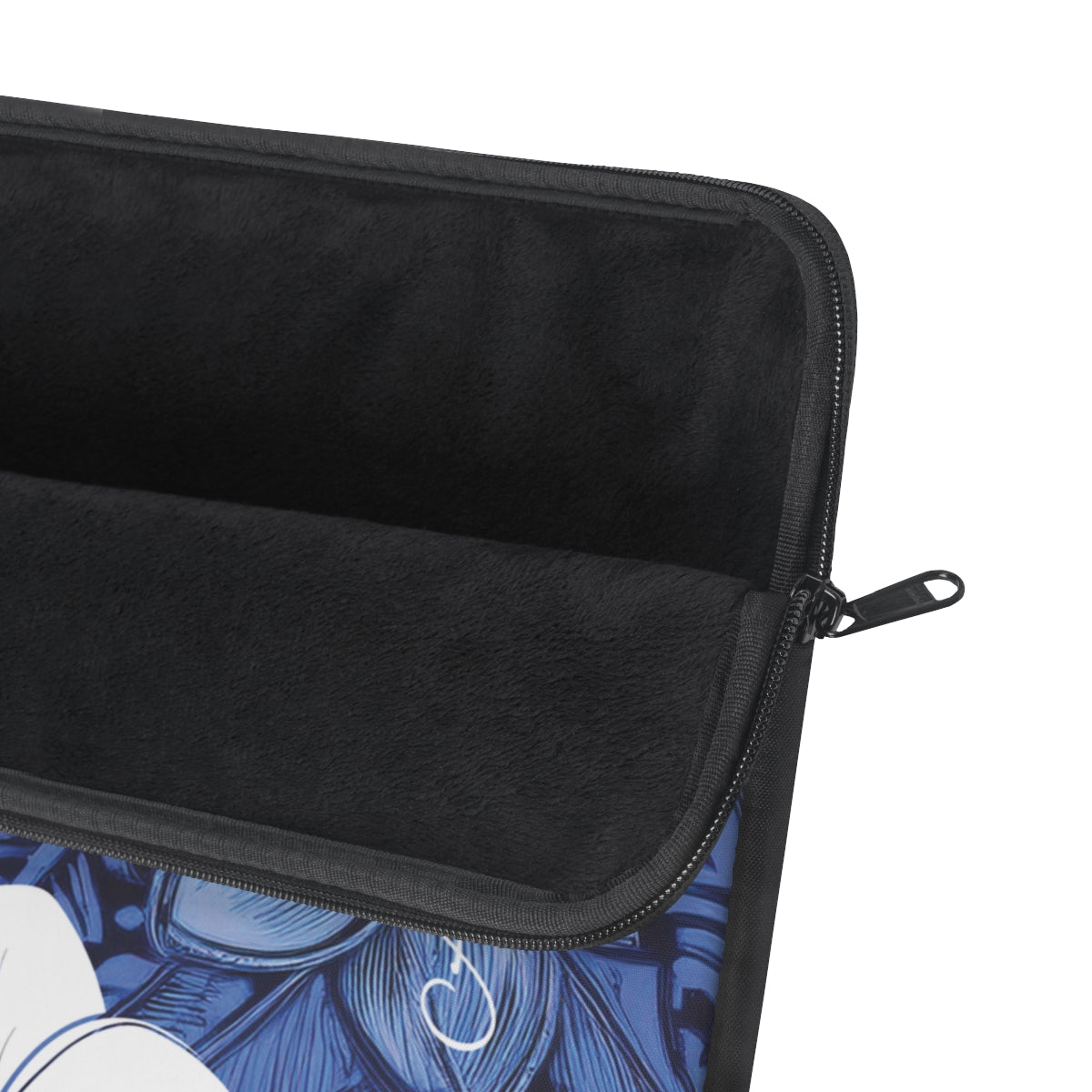Eternal Blue Plumeria Personalized Laptop Sleeve Laptop Sleeve The Local Banyan