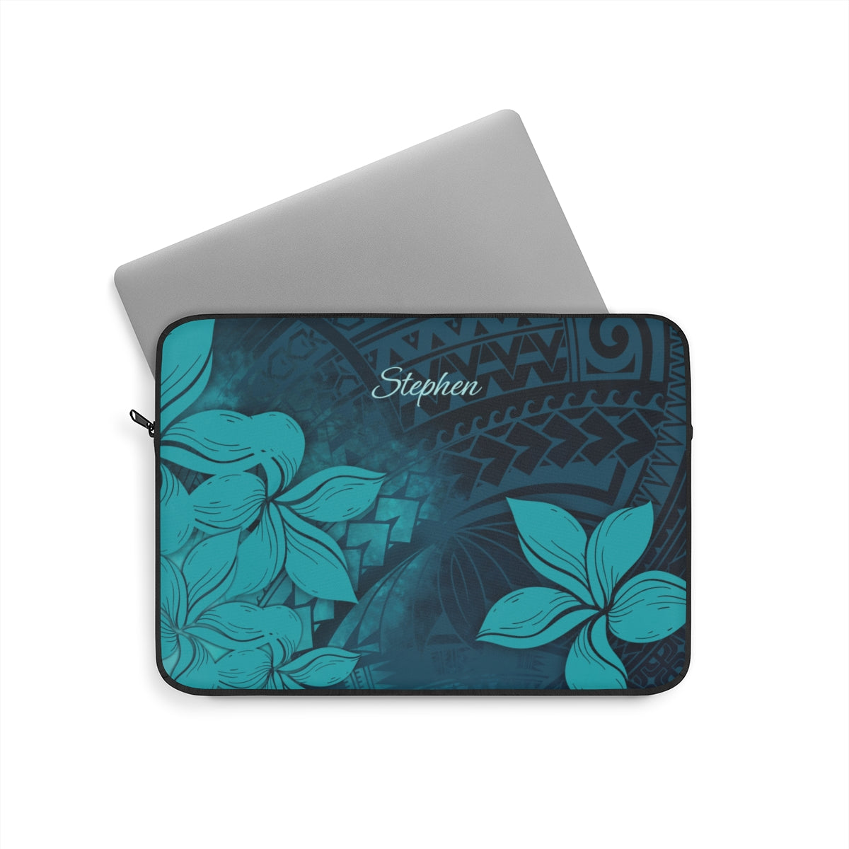 Moana Bloom Personalized Laptop Sleeve Laptop Sleeve The Local Banyan