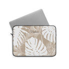 Exotic Monstera Personalized Laptop Sleeve Laptop Sleeve The Local Banyan