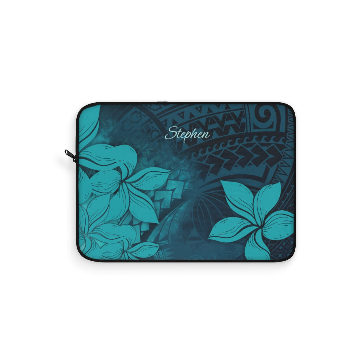 Moana Bloom Personalized Laptop Sleeve Laptop Sleeve The Local Banyan 12"