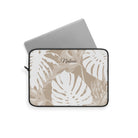 Exotic Monstera Personalized Laptop Sleeve Laptop Sleeve The Local Banyan